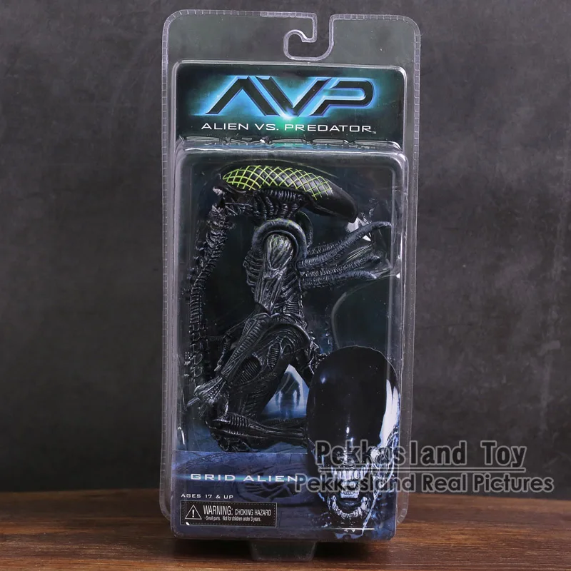 Neca Alien Vs Predator Xenomorph / Warrior Alien / Grid Alien Pvc Action Figure Giocattolo Da Collezione