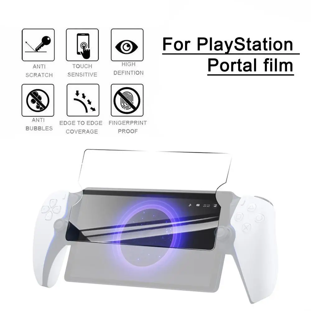 Per Sony Playstation Portal Remote Player Pellicola Antigraffio Pellicola Protettiva Per Schermo Hd/Opaco/Blu-Ray Per Portale Playstation