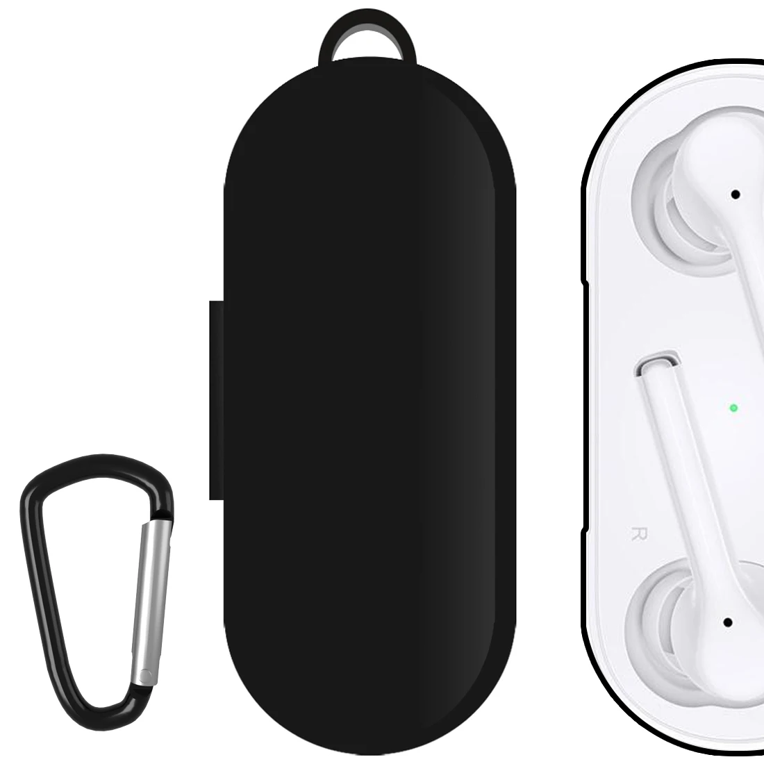 Custodia In Silicone Geekria Compatibile Con Huawei Freebuds 3I True Wireless Earbuds, Cover In Pelle Per Auricolari