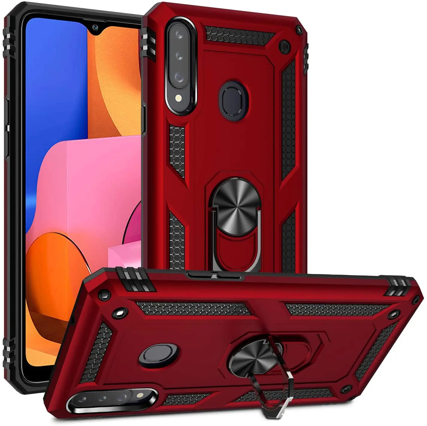 Per Samsung A20S Custodia Cover Armatura Militare Antiurto Custodia Magnetica Per Samsung Galaxy A20S Samsung A 20 S Samsung A 20 S