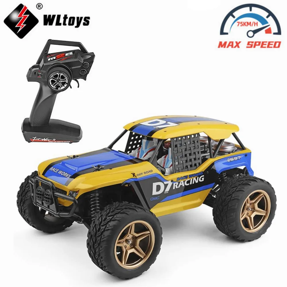 Wltoys 12402-A D7 1/12 4Wd Rc Car 550 Motor 45 Km/H Buggy Crawler Car 550 Motor Desert Rock Racing Off Road Truggy Rc Vehicle Car