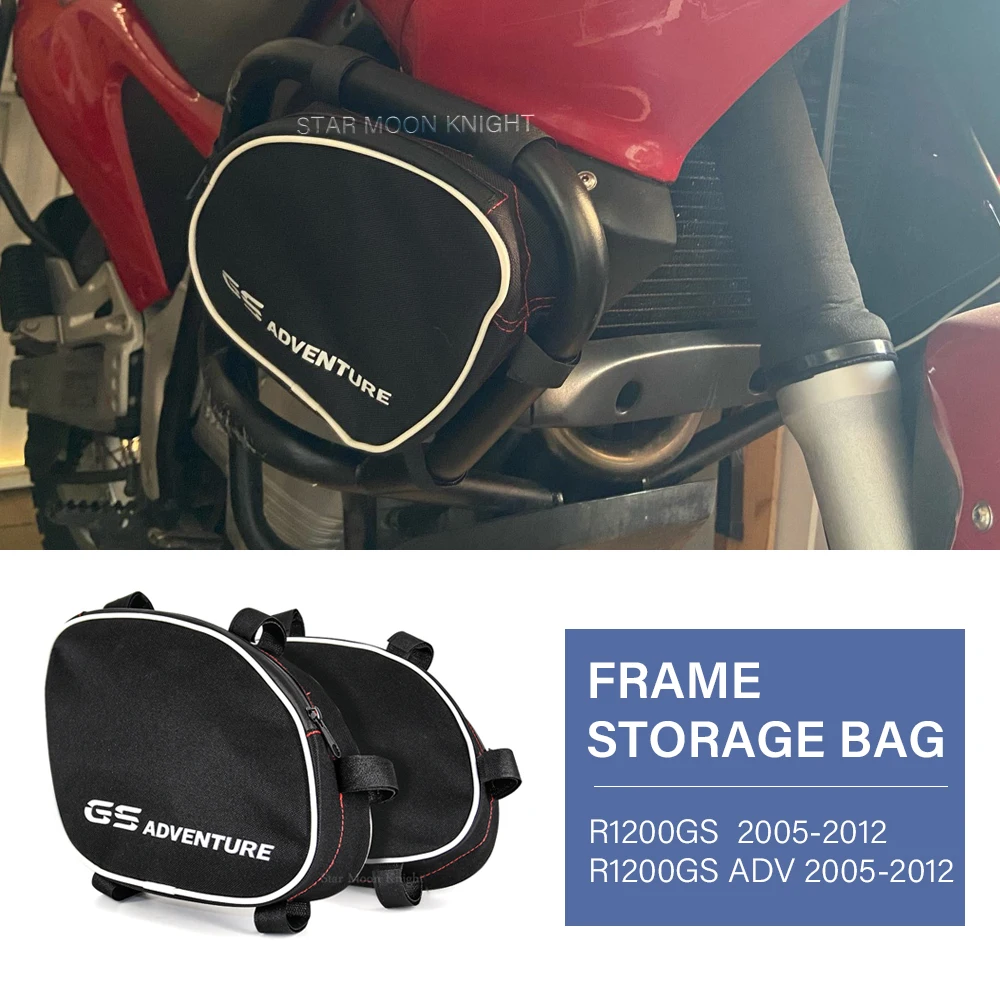 Telaio Crash Bar Borsa Impermeabile Per Bmw Gs 1200 R1200Gs R 1200 Gs Adventure 2006 2012 Motos Borsa Paraurti Borsa Di Riparazione Strumento Di Posiz