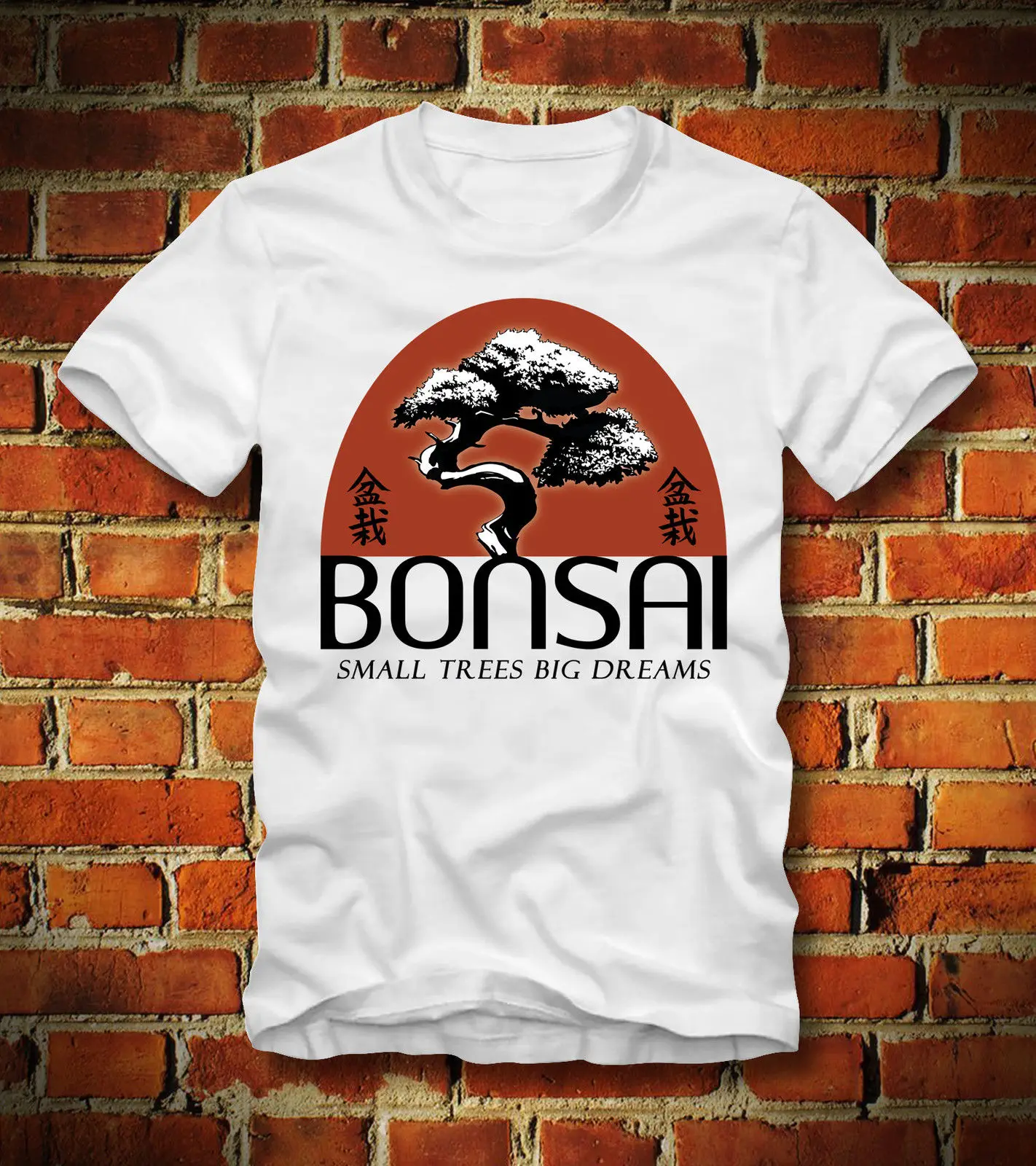 Moda 100% Cotone Vendita Calda Maglietta Estiva Bonsai Baum Tree Japan Gartner Gardener Blumen Garten Natur Tee Shirt