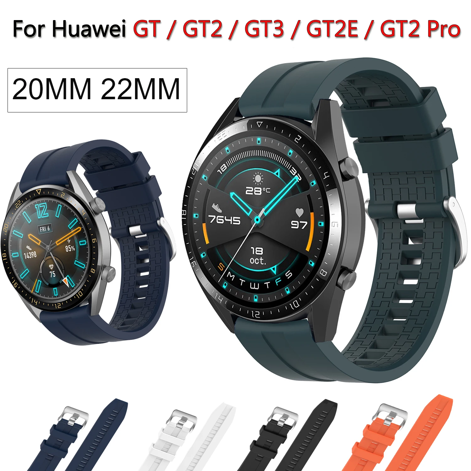 Cinturino Da Polso Per Huawei Watch Gt2 46Mm Cinturino Smartwatch Per Huawei Watch Gt 3 Accessori Gt2 Pro Cinturino Sportivo Cinturino