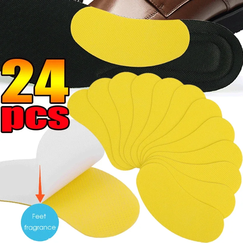 12/24 Pz Scarpe Deodorante Adesivo Deodorante Odore Del Piede Deodorante Sneaker Odore Deodorante Fresco Soletta Sterilizzazione Sticker