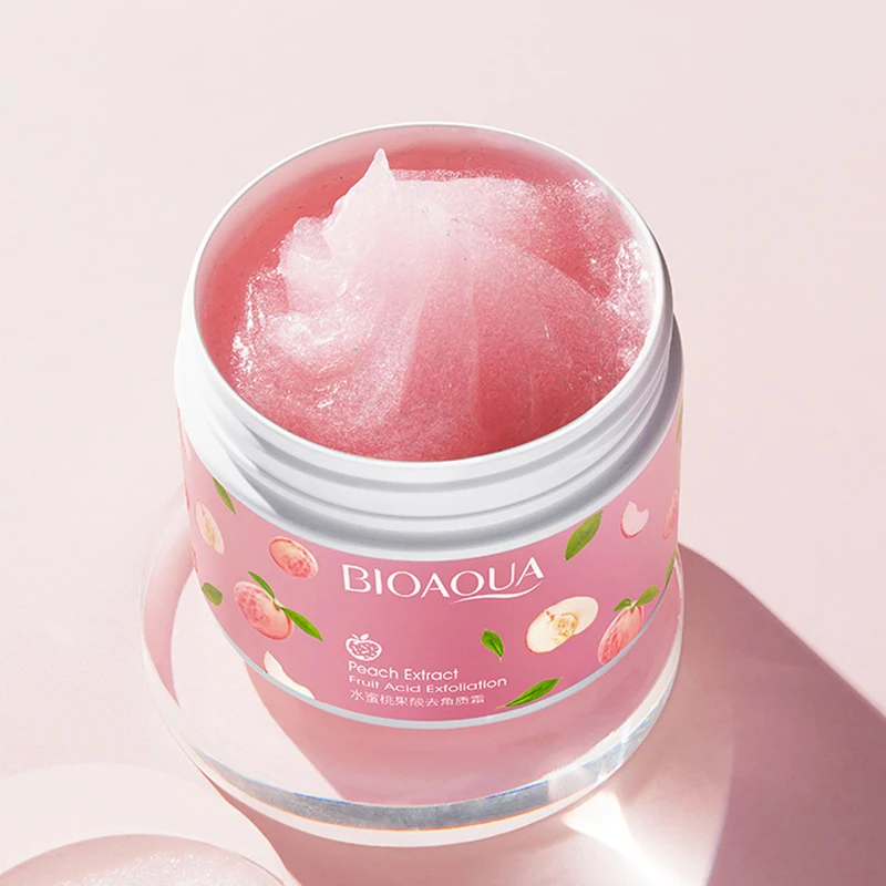 Bioaqua Honey Peach Crema Esfoliante Scrub Viso Esfoliante Scrub Corpo Idratante Nutriente Esfoliante Cura Della Pelle Esfolianti