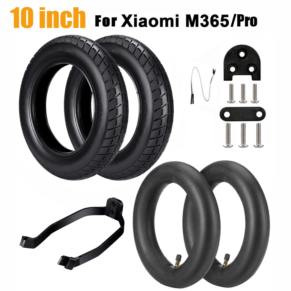 Ruota Per Pneumatici Da 10 Pollici Per Xiaomi Scooter M365 Pro 1S Pro 2 Mi3 Pneu Xiaomi M365 Pneumatico Per Ammortizzatore Stabile 10*2 Chambre A Air