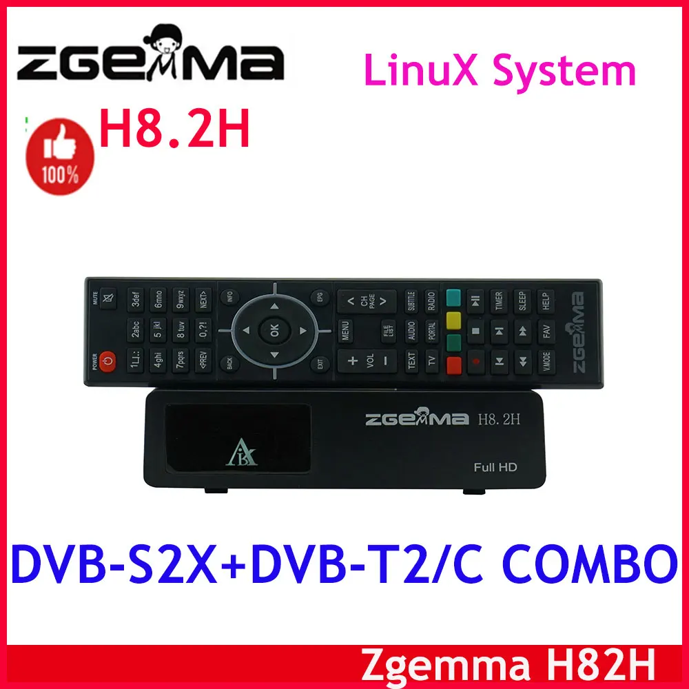 Vendita Calda!!! Ricevitore Tv Satellitare Zgemma H8.2H Ricevitore Linux Enigma2 Dvb-S2X + Dvb-T2/C H2.65 Ricevitore Satellitare Digitale Hd 1080P