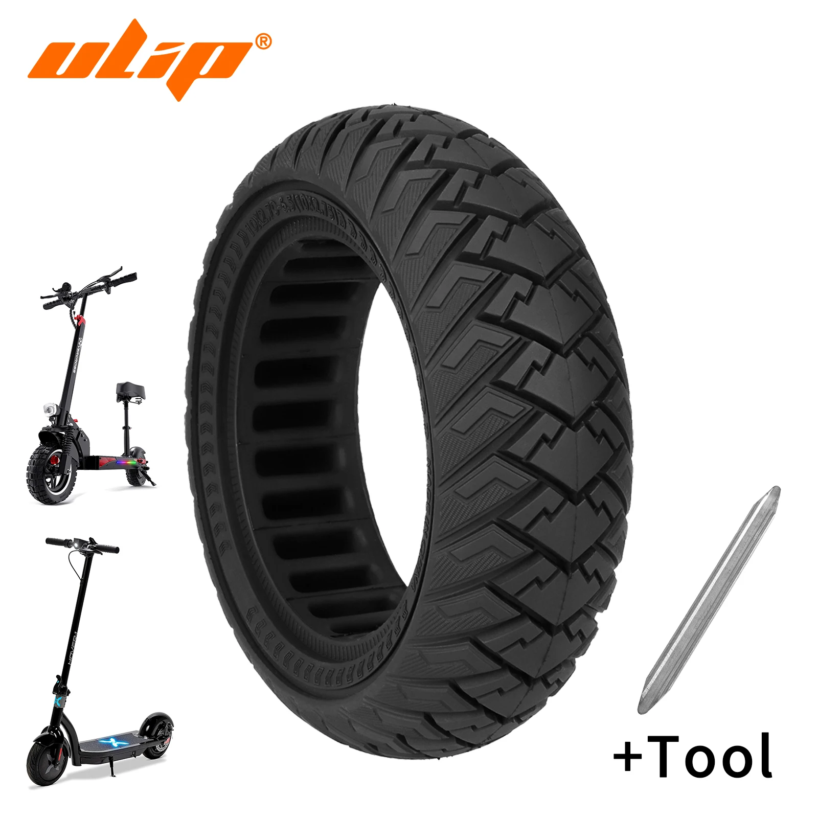 Pneumatico Solido Da 10 Pollici 10X2.70-6.5 10X2.75 Per Hover-1 Alpha/Joyor S/Evercross Scooter 70/65-6.5 Pneumatico Con Impugnatura Antiforatura Tube