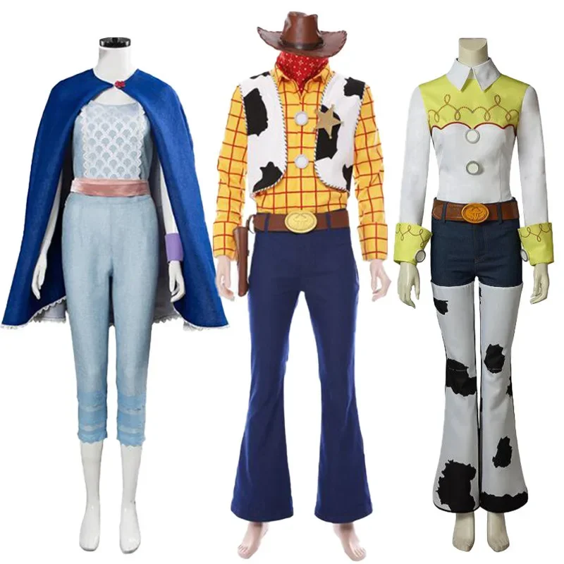 Toy Story Cosplay Woody Costume Cos Pastorella Vestito Cos Jessie Abbigliamento
