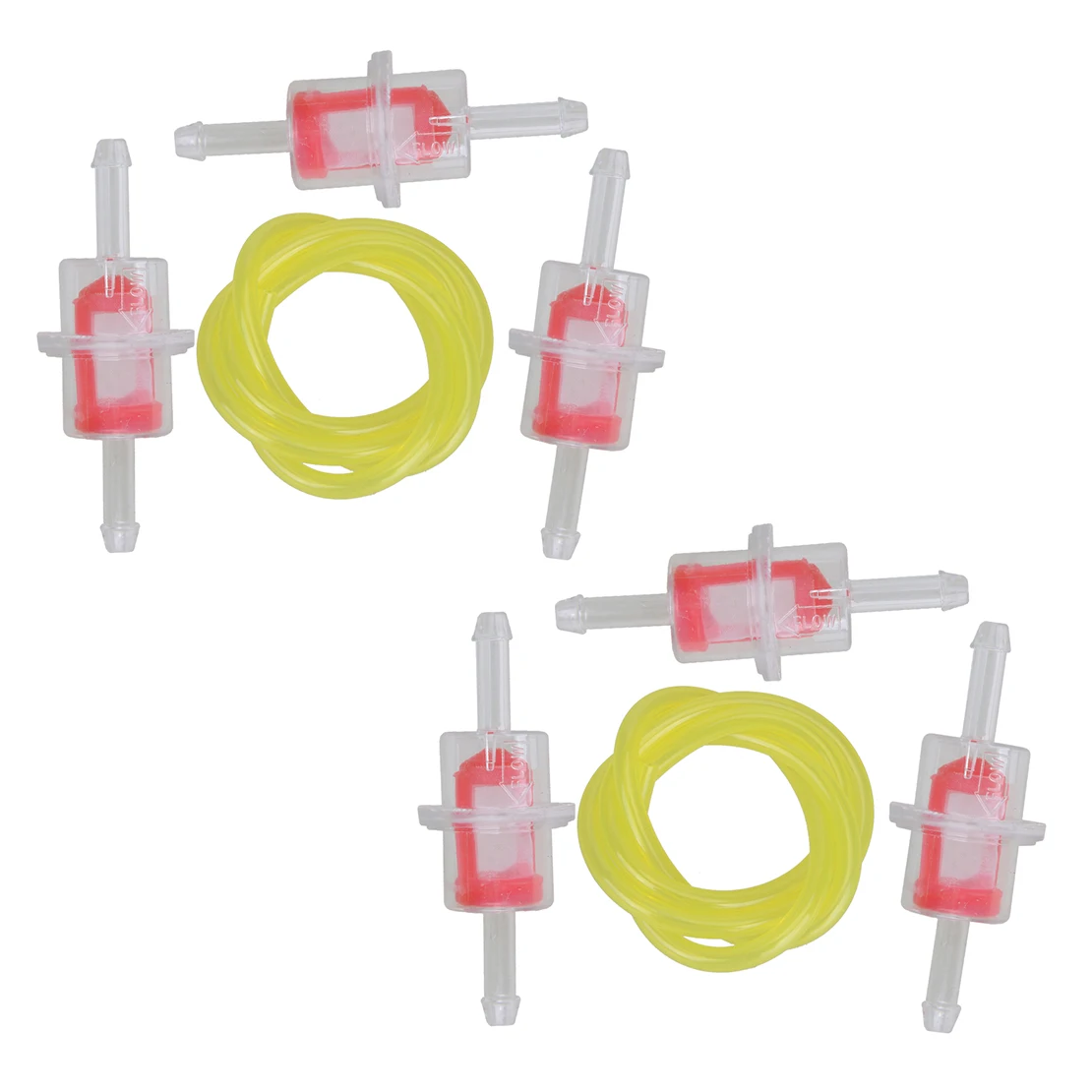 6Pcs Motorcycle Fuel Filter With Fuel Hose 5X8Mm Fit For Mofa Moped Mokick Kleinkraftrad Roller Accessories