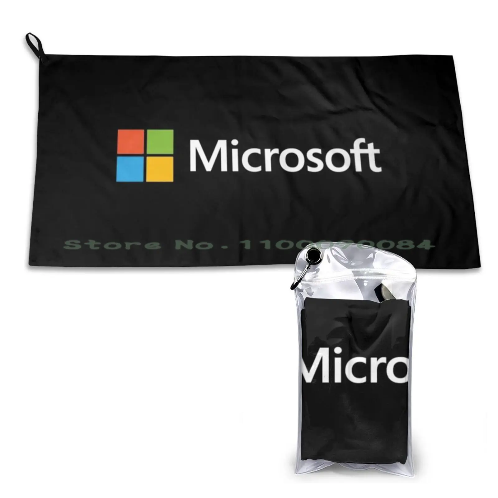 Microsoft Quick Dry Asciugamano Palestra Sport Bagno Portatile Microsoft Pc Windows 8 Windows 10 Windows 95 Windows 98 Windows 7 Computer