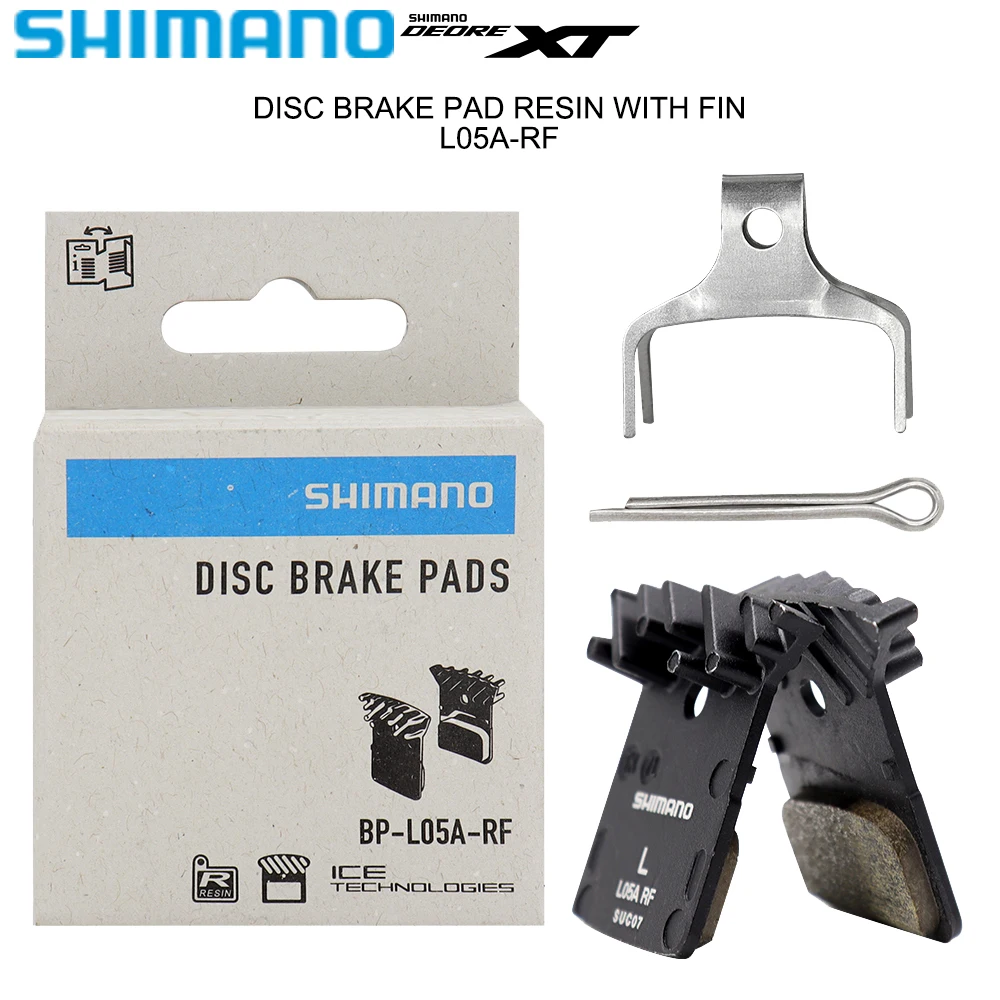 Shimano L05A Pastiglie Freno Per Bicicletta Per Mtb Bici Da Strada L05A-Rf Pastiglie Freno In Resina Per M8100 M7100 R9150 R7100 R8050 Grx Parti Origi