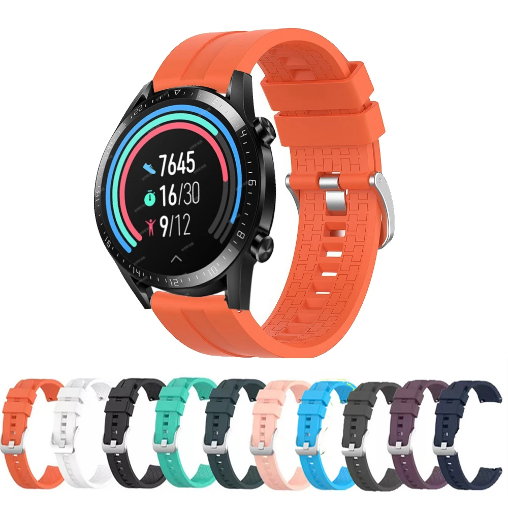Per Huawei Gt 2 46Mm Cinturino 22Mm Cinturino Di Ricambio In Silicone Per Huawei Watch Gt 2 Pro/Gt 2E/Gt/Honor Magic1 2 Bracciale Correa