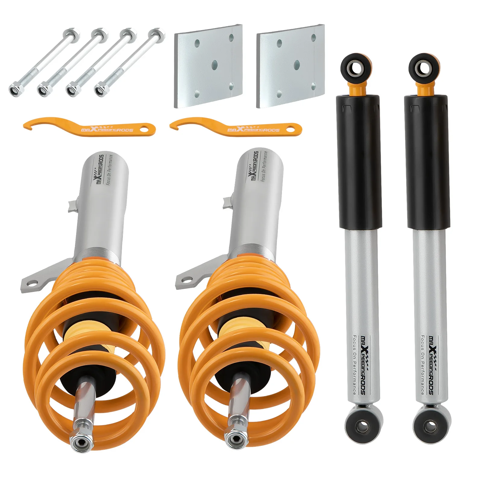 Abbassamento Coilovers Sospensione Ammortizzatori Ammortizzatori Kit Per Vw Caddy Iii 03/2004-05/2015 Per Vw Caddy Iv 05/2015-