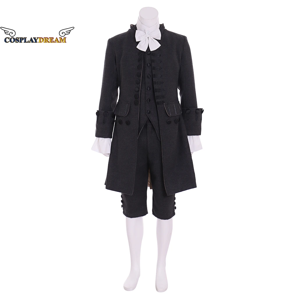 18Th British Prince Costume Retro Rococò Aristocratico Suit Victorian Gentleman Mens Medievale Costume Suit Renaissance Tudor Outfit