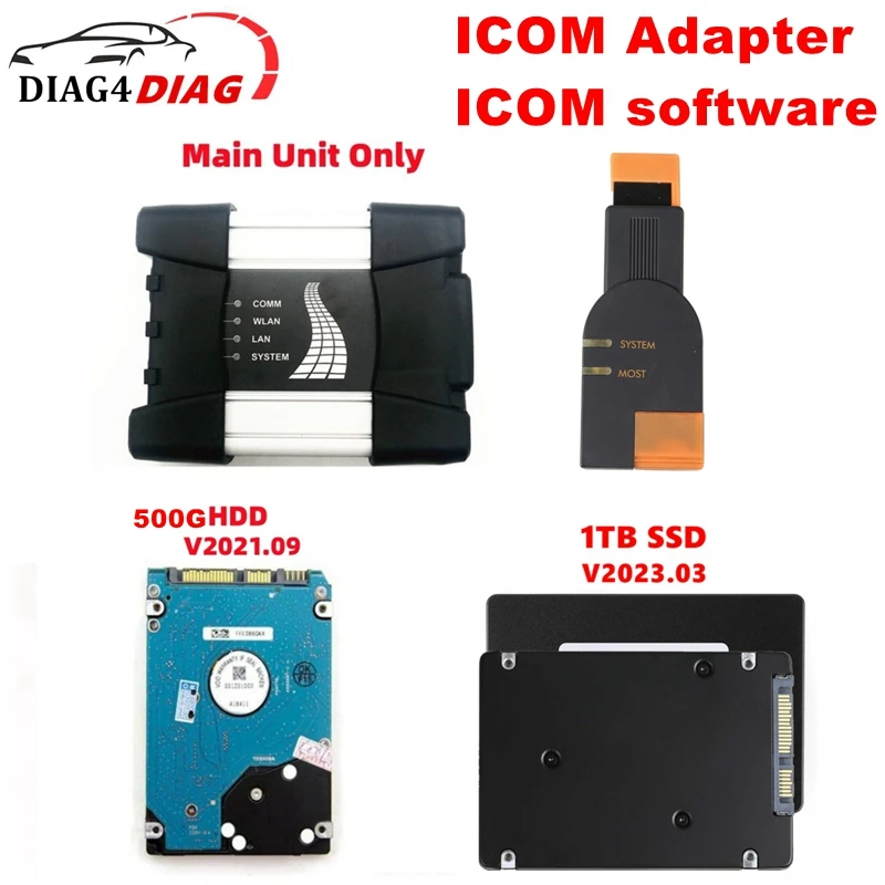 Icom Next Per Bmw Icom Diagnostic Tool Icom Main Unit Icom Next Expert Mode Hdd & Ssd Software Icom Software Per Bmw