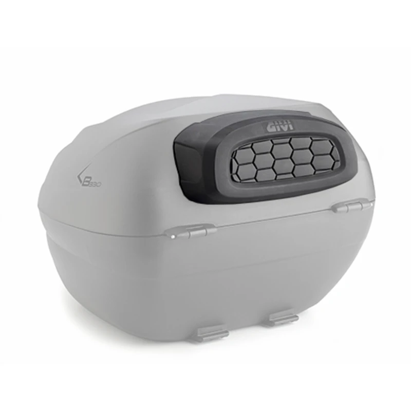 Givi E176-Black Schienale In Poliuretano Per Bagagliaio Moto E33 Vision Support Compagno Moto (Non Includere Il Bagagliaio)