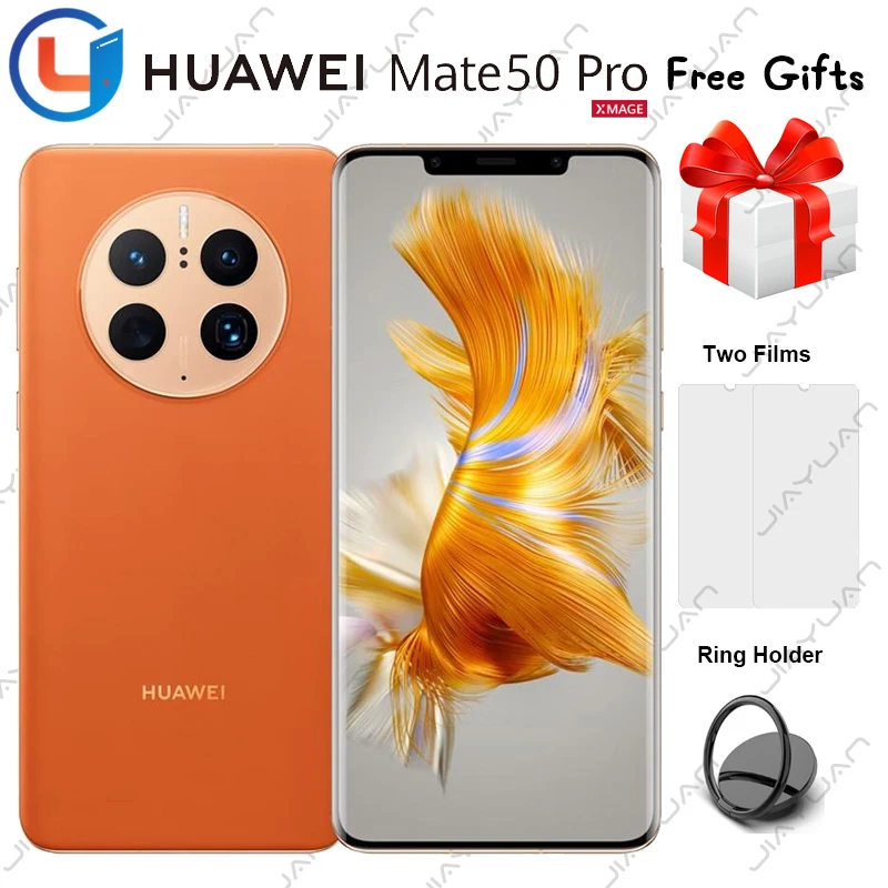 Schermo Originale Huawei Mate 50 Pro 6.74 Pollici Oled 120Hz Snapdragon 8 + Gen 1 Harmonyos 3.0 Nfc Smartphone