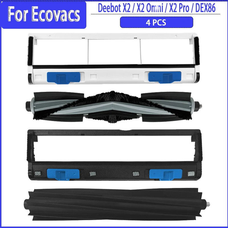 Coperchio Spazzola A Rullo Portaspazzole Principale Per Ecovacs Deebot X2 Omni / X2 / X2 Pro / X2 Pro Plus / De86 Parti Accessori