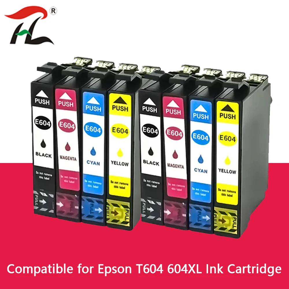 Cartuccia Di Inchiostro Compatibile 604Xl T604 E604 604 Per Epson 604Xl Xp-2200 4205 2205 3200 3205 Xp-4200 Wf-2910 Wf2930 2935 Wf2950