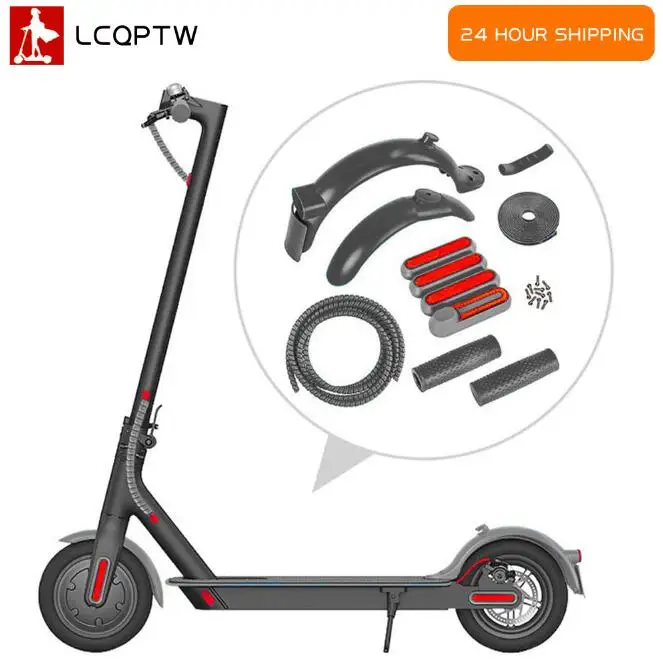 Per Xiaomi Mijia M365 Pro Pro2 1S Elettrico Scooter Pneu Respingo Traseira Guarda Fender Reparafamiliare/A Kit Sostituzione Accessori