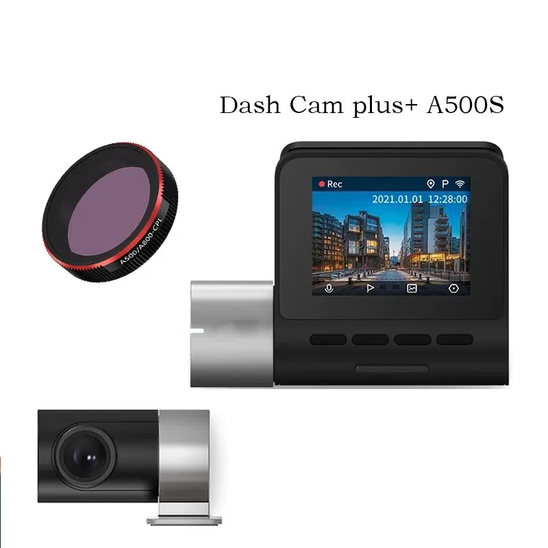 Per 70Mai Dash Cam Pro Plus A500S 1944P Adas Fotocamera Gps Per 70Mai Anteriore Cam A500S Car Dvr 24H Supporto Parcheggio Posteriore Interno Cam
