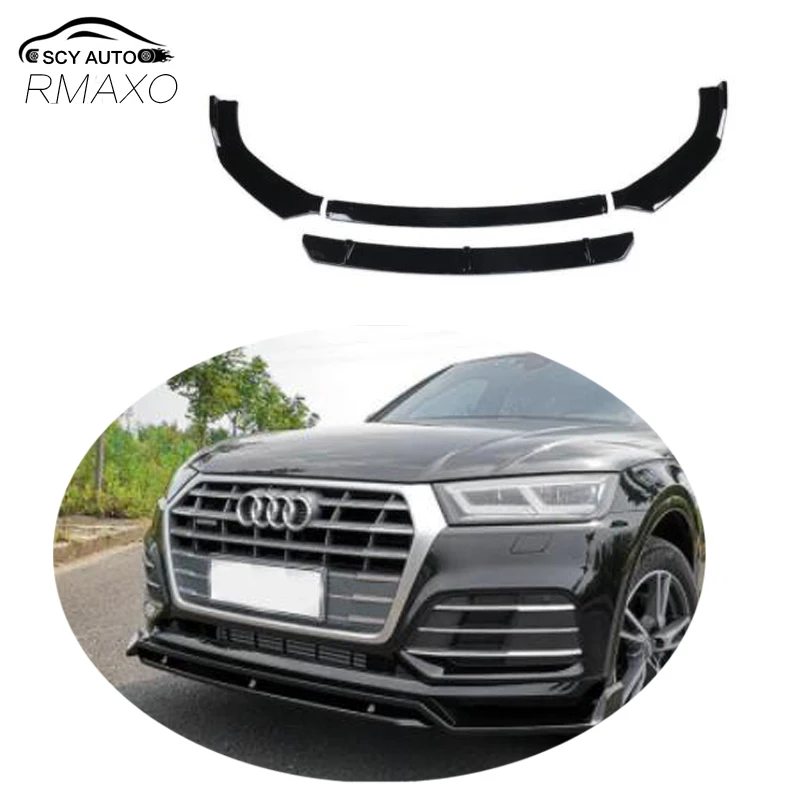 Per Audi Q5 Body Kit Spoiler 2020-2021 Per Audi Q5 Abs Labbro Posteriore Spoiler Posteriore Paraurti Anteriore Diffusore Paraurti Protector