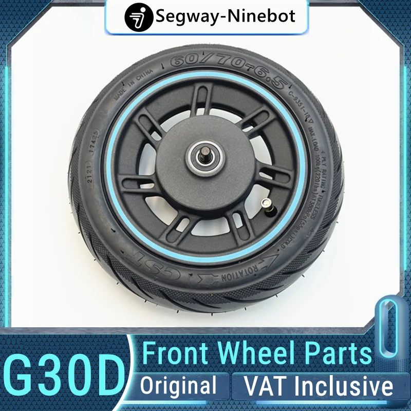 Pezzi Di Ricambio Originali Della Ruota Anteriore Per Ninebot Max G30D Kickscooter Sostituzione Della Ruota Anteriore G30D Accessori Per Scooter Elett