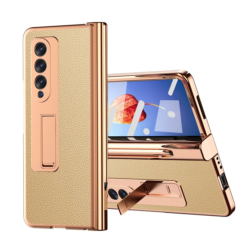 Samsung Galaxy Z Fold 5 Custodia Protettiva Per Samsung Galaxy Z Fold 5/Fold4/Fold3 Custodia In Pelle Per Samsung Z Fold 5 Case