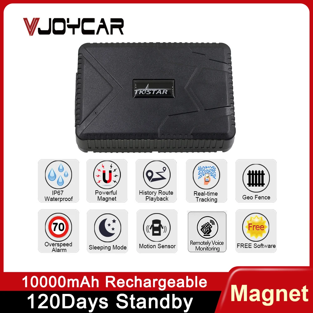 Inseguitore Del Veicolo Tk915 Personale Di Gps Per Auto Tracker Magnete 10000Mah Batteria A Lunga Durata 120 Giorni Localizzatore Portatile Avanzata T