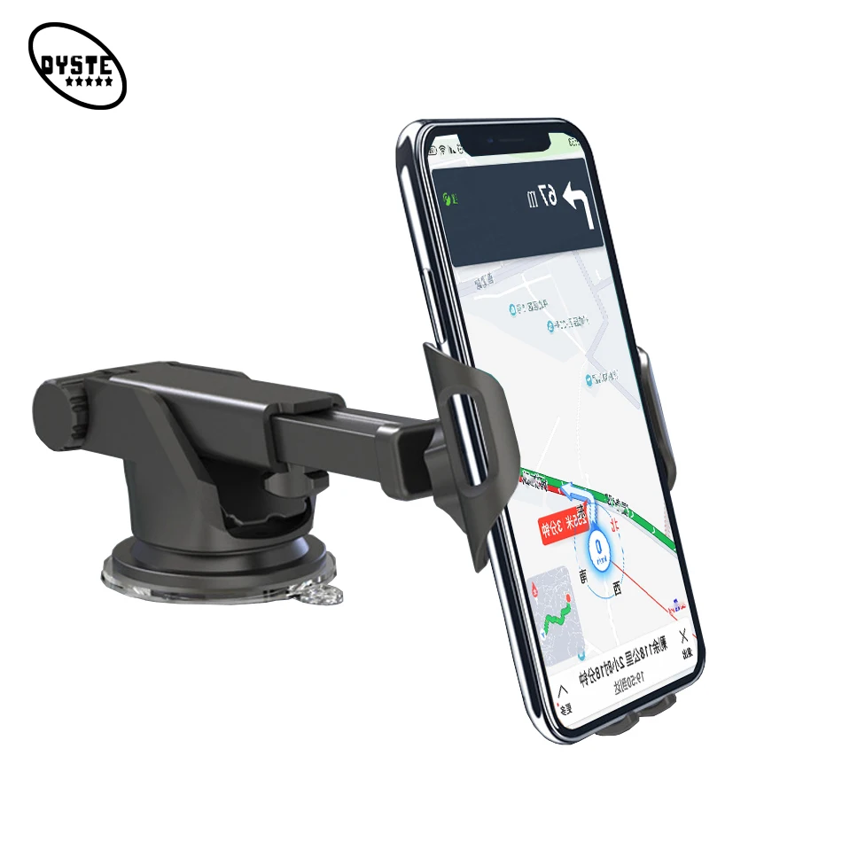 Auto Telefoon Houder Auto Porta Suporte Celular Tazza Di Aspirazione Del Telefono Del Basamento Di Sostegno Smartphone Voiture Car Phone Holder Clip D
