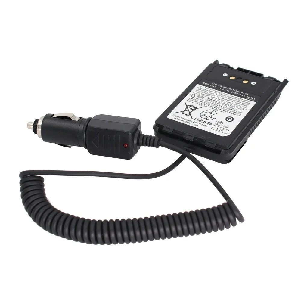 Yaesu Sbr-14Li Chargeur De Voiture Éliminateur De Batterie Dc12V Versare Yaesu Vx-8R Vx-8Dr Vx-8Gr Ft-1Dr Ft1Xd Ft-2Dr Radio Fnb-10