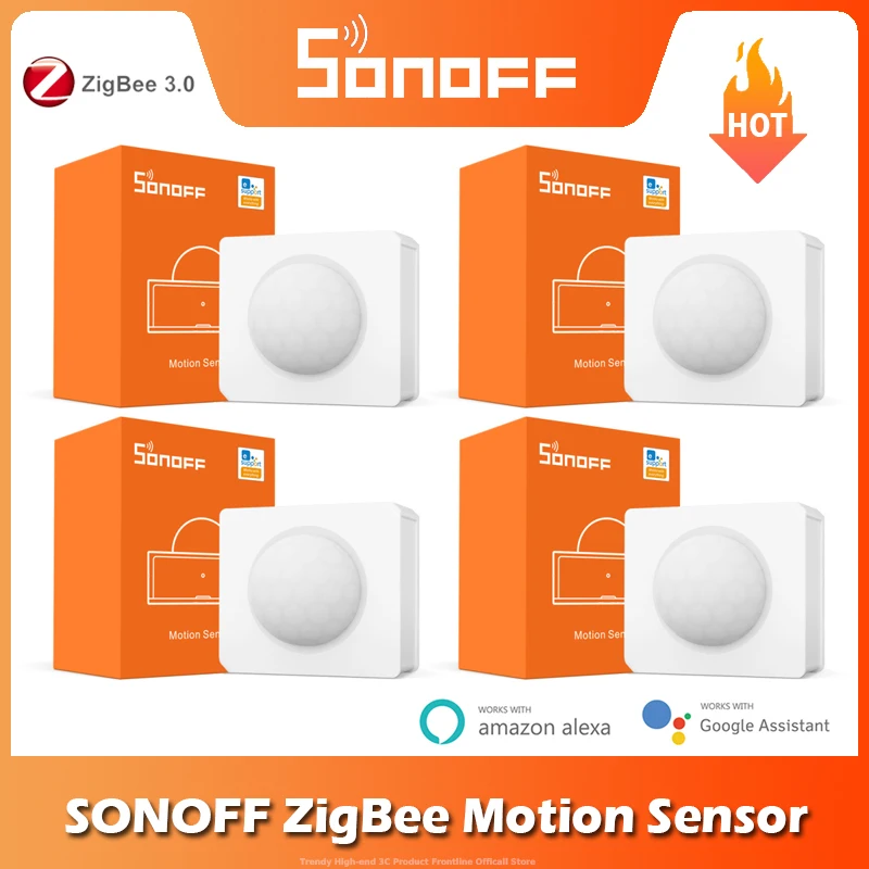 Sonoff Snzb-03 Zigbee Motion Sensor Handy Smart Device Detect Motion Trigger Alarm Funziona Con Zbbridge Ewelink Alexa Google Home