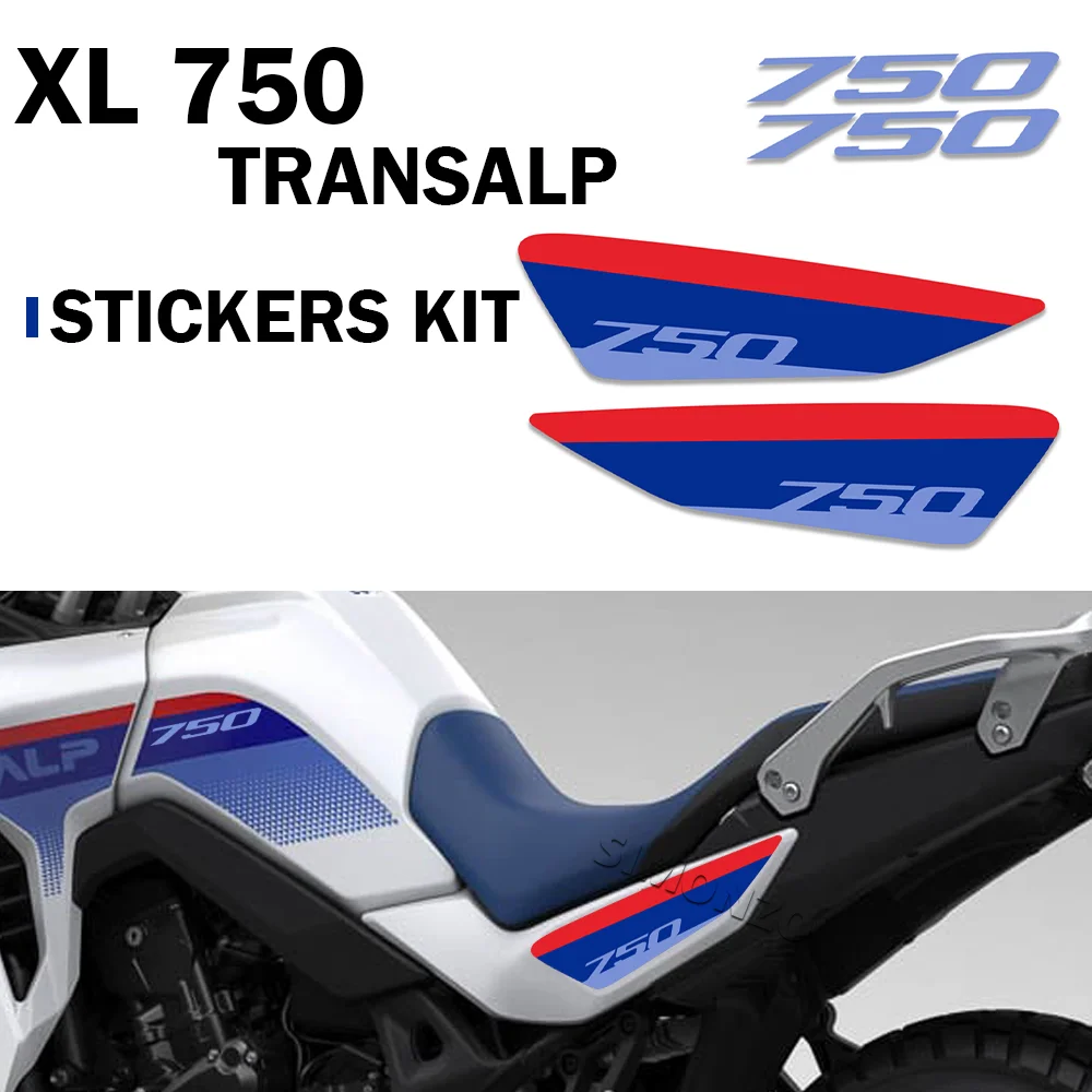 Per Honda Transalp 750 Xl 750 2023 Accessori Transalp Kit Adesivi Serbatoio Carburante Pad Decalcomanie Protezione Vernice Transalp Xl750