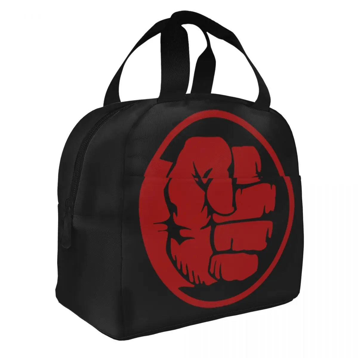 Red Hulk Smash Insulated Lunch Bags Thermal Bag Lunch Container Tote Lunch Box Ad Alta Capacità Bento Pouch School Picnic
