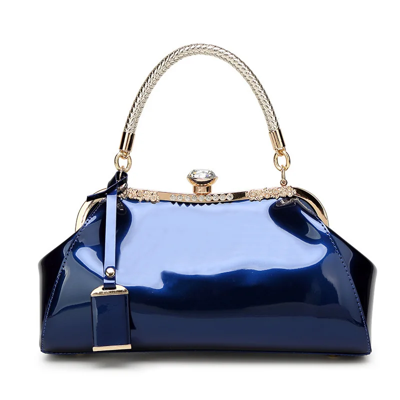 2023 Borsa Da Donna In Pelle Verniciata Borse Da Donna Marche Di Lusso Tote Bag Borse A Tracolla Moda Donna Clutchs Borse Per Feste Di Matrimonio