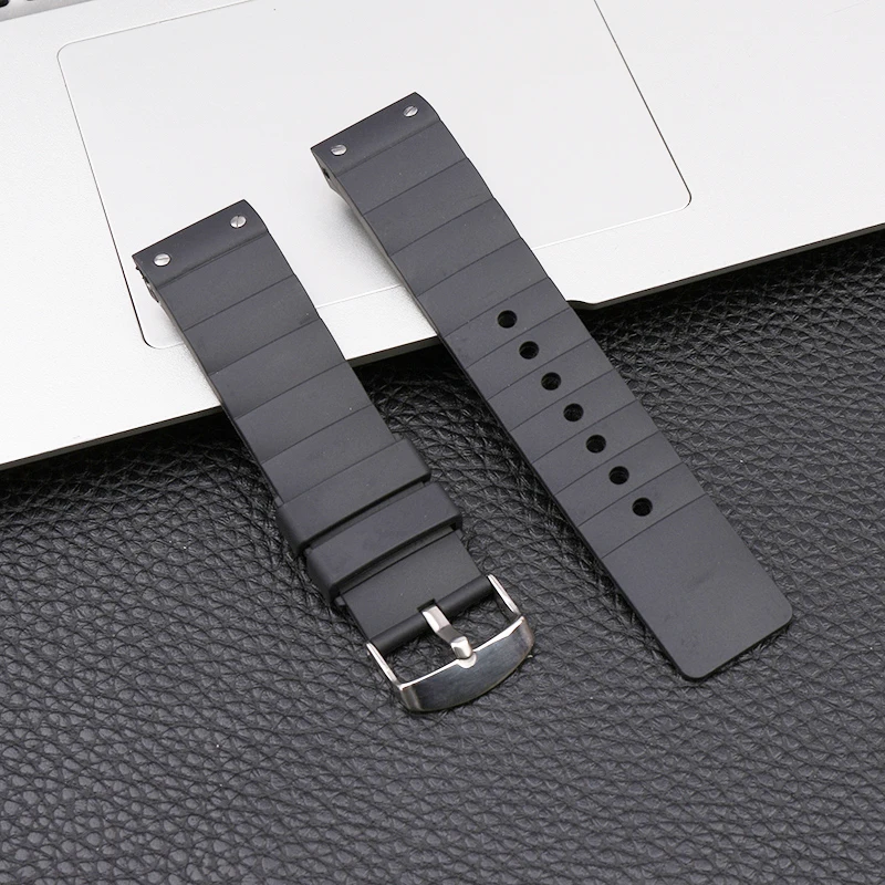 Fibbia Ad Ardiglione Cinturino In Gomma Da 23Mm Da Uomo Per Cinturino In Silicone Cartier Santos Femminile Santos Santos 100 Bracciale Impermeabile Pe