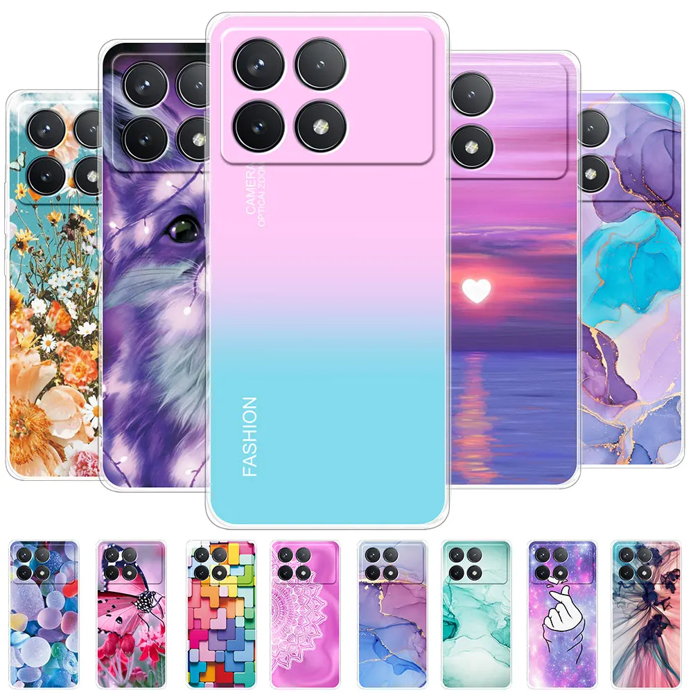 Per Xiaomi Poco X6 Pro Custodia Custodia Morbida In Silicone Trasparente Per Xiaomi Poco X5 Pro Coque Per Xiaomi Poco X4 Pro Poco X3 Pro Funda