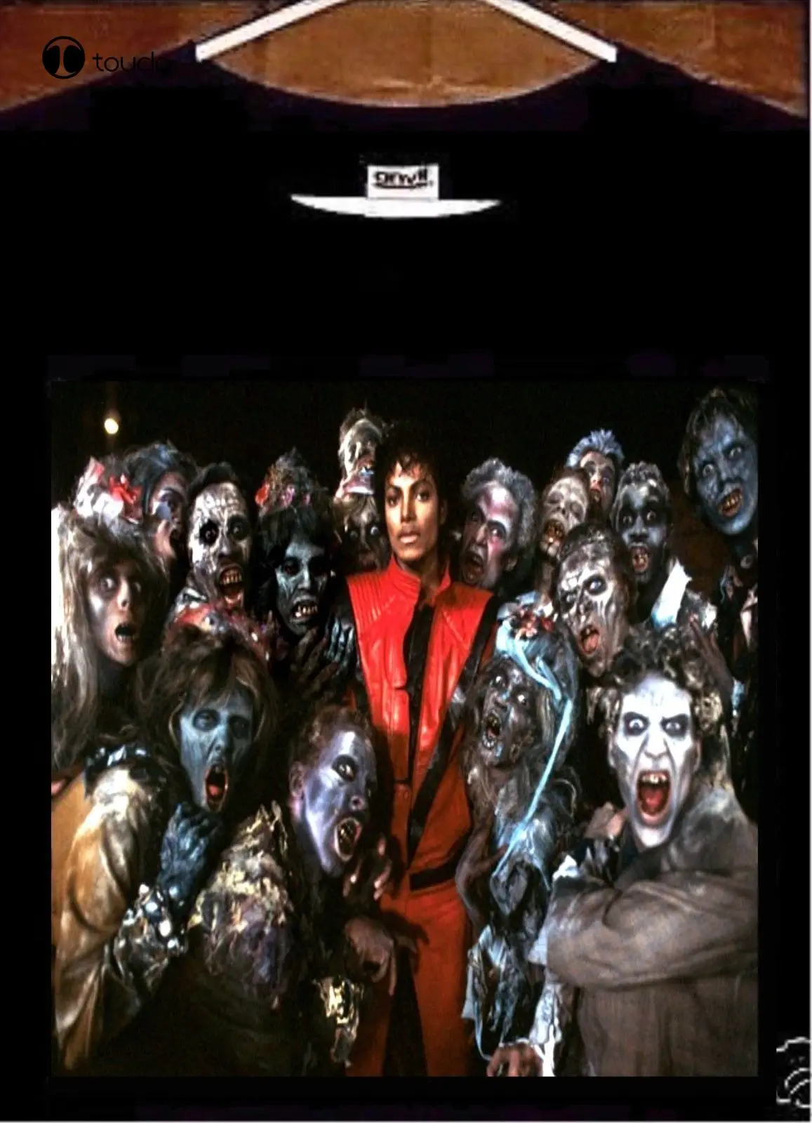 Michael Jackson T-Shirt; Michael Jackson Thriller Tee Shirt Tee Shirt Personalizzata Aldult Teenager Unisex Digitale Di Stampa Tee Shirt