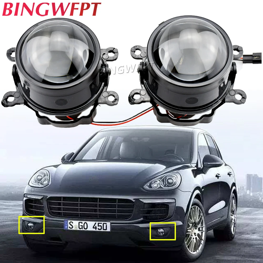 Fendinebbia A Led Per Porsche Cayenne 955 2002-2015 Led Lente Fendinebbia Faro Per Porsche Cayenne Chiuso Fuoristrada 11-15