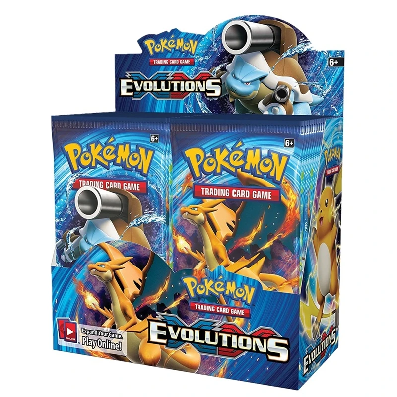 Le Più Nuove Carte Pokemon Da 324 Pezzi Sun & Moon Xy Evolutions Pokemon Booster Box Gioco Di Carte Tradiner Da Collezione Giocattolo Per Bambini