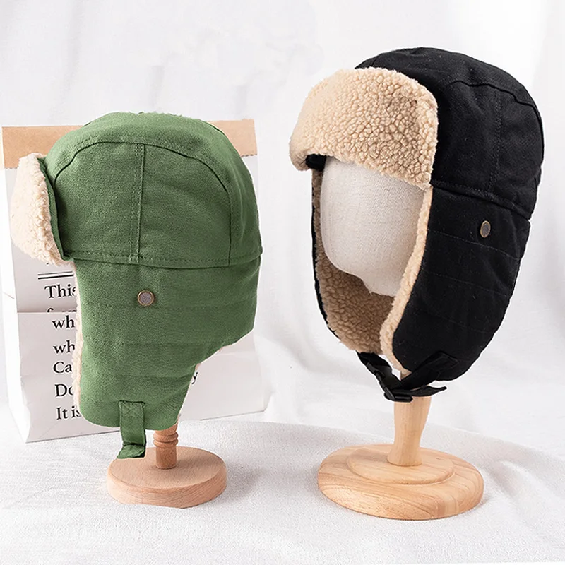 Cappello Invernale Antivento Ciclismo Sci Inverno Cappelli Da Neve Cappelli Bomber Caldi Cappello Paraorecchie Uomo Donna Paraorecchie Cappello Invern