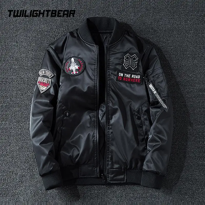 7Xl Giubbotto Bomber Da Uomo Oversize Maschile Double Sided Wear Cappotti Ricamo Streetwear Giacca Casual Abbigliamento Uomo Capispalla Ay05