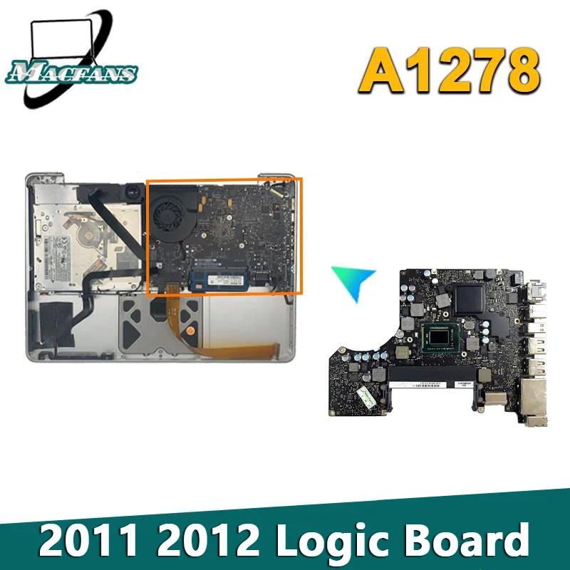 Scheda Madre Originale A1278 Per Macbook Pro 13 "I5 I7 Logic Board Muslimmuslimexayp 2011 2012 Anni