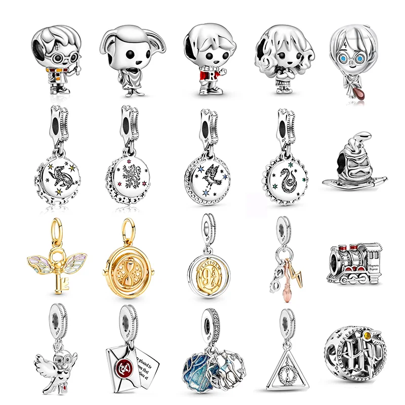 New Game Of Thrones Charm Beads Fit Charm Pandora Harry Potter Bracciale 925 Silver Disney Charm Marvel Pendant Jewelry