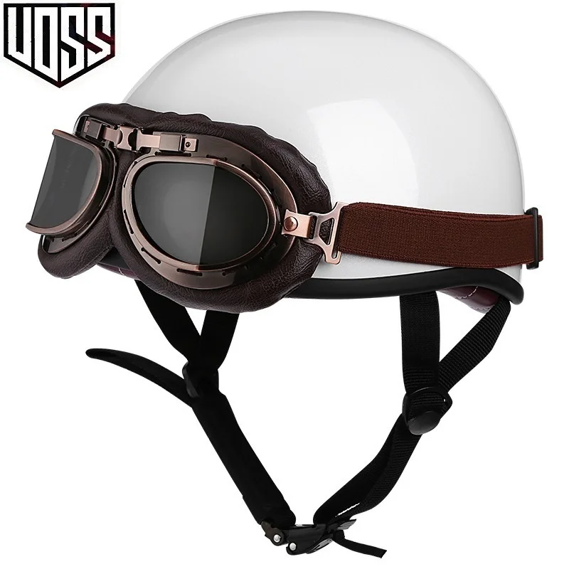 Casco Moto Dot Dot Casco Moto Casco Moto Scooter Vintage Mezza Faccia Moto Crash Casco Moto Casco Moto Uomo