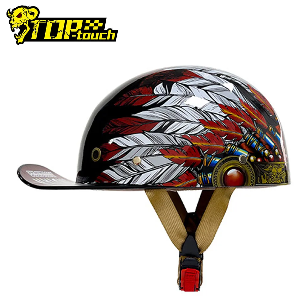 Casco Moto Capacetes Moto Casco Moto Cascos Para Moto Accessori Moto Vintage Retro Half Hlemet