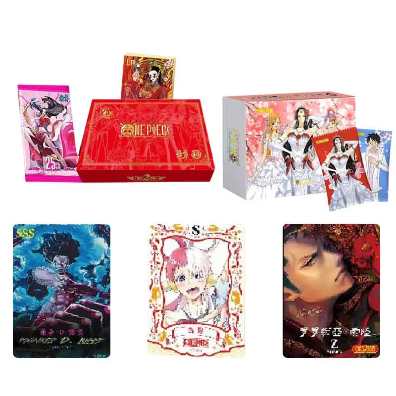 Commerci All'Ingrosso One Piece Cards Collection Booster Box Set Completo Wedding Tcg Rare Tcg Anime Playing Game Cards
