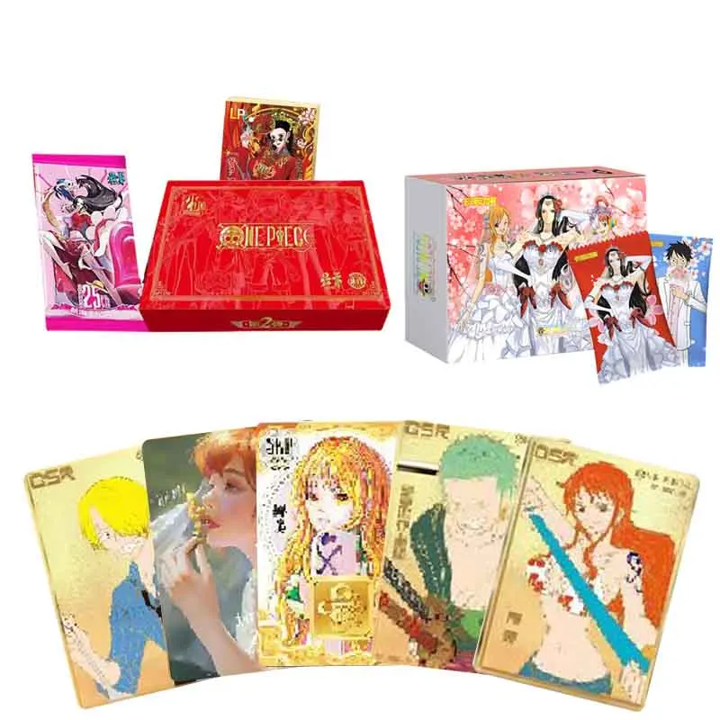 Wholesale One Piece Cards Booster Box Collection Set Completo Wedding Tcg Rare Tcg Anime Playing Game Cards